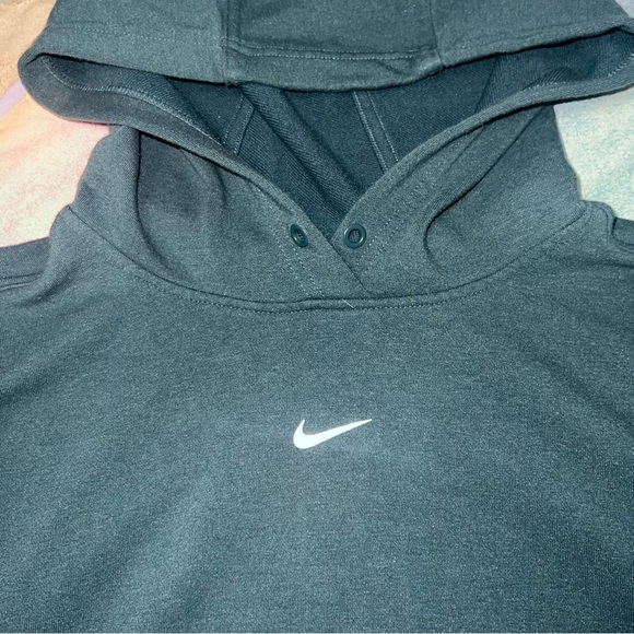 Nike Women Dri-FIT One French Terry Graphic Hoodie&high waisted 7/8 joggers set - Picture 16 of 16